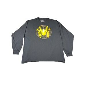 Marvel Spider-Man No Way Home Long Sleeve Tee Shirt, Black 2X